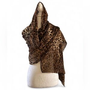Leopard Print Scarf